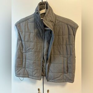 Daily Drills Quilted Gray Vest